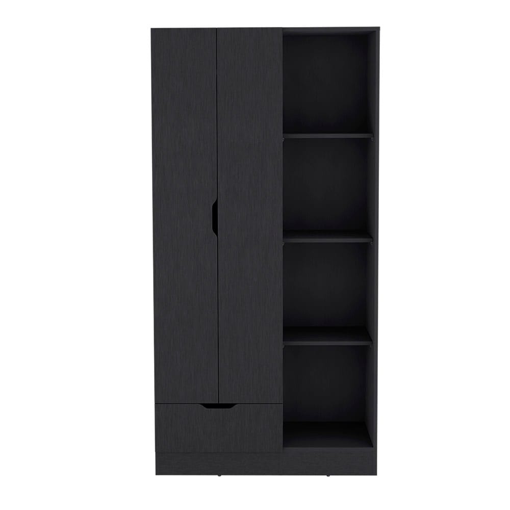 Dover Armoire - Black: Bedroom Storage Solution