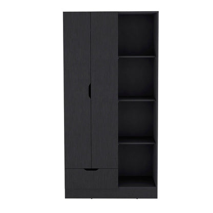 Dover Armoire - Black: Bedroom Storage Solution