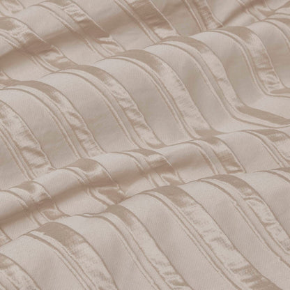 7 Piece Queen Beige Comforter Set - Luxurious Comfort