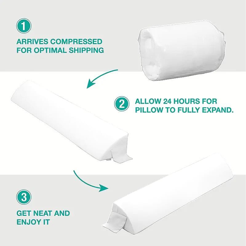 Gap White Cotton Pillow - Soft & Breathable Comfort