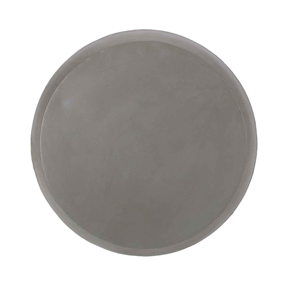 Lightweight Concrete Outdoor Side Table - 15.5" H, Magnesium Oxide