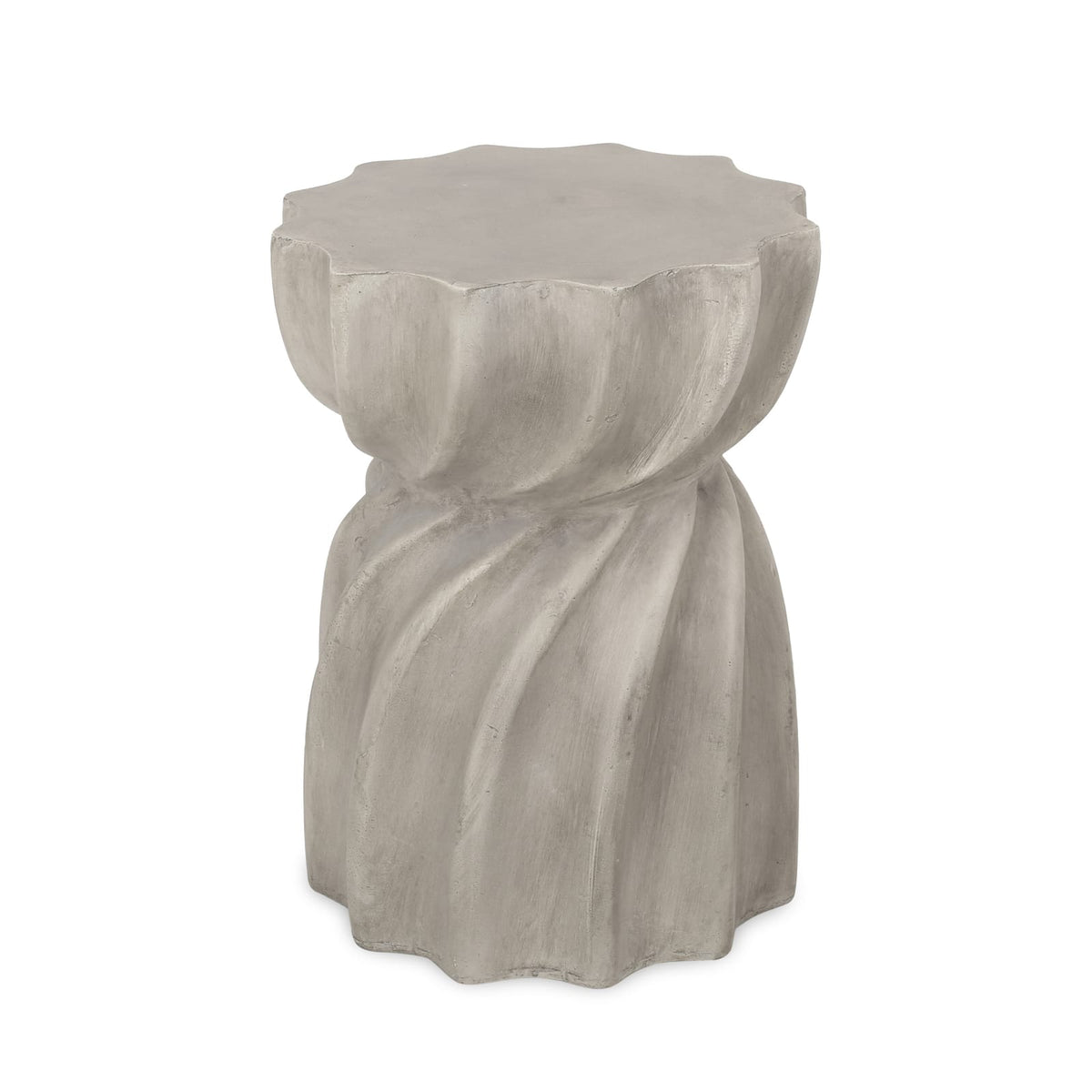 CANIS Side Table - Grey Magnesium Oxide Outdoor Table