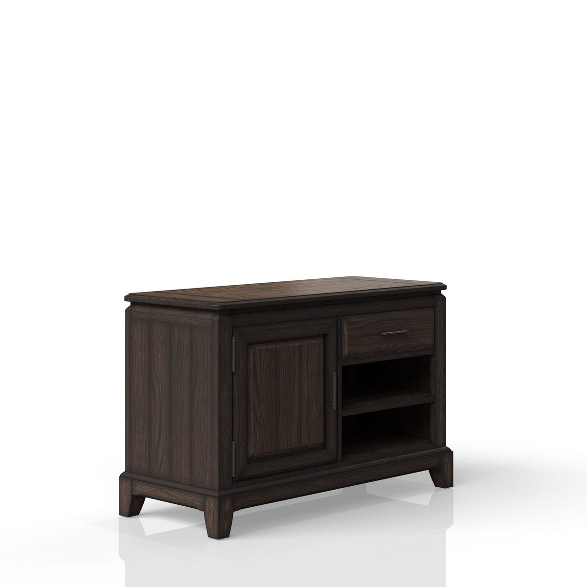 Chocolate Office Storage Credenza - 20" Wide File Cabinet