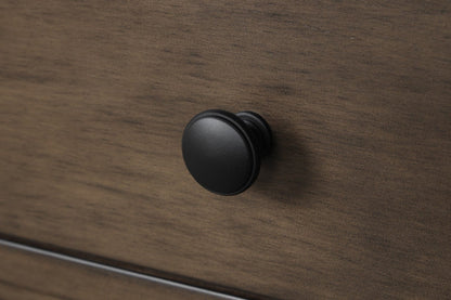 Transitional Dark Walnut Chest 1pc - Bedroom Dresser