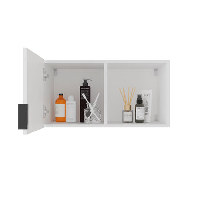 Medicine Cabinet with Mirror and Shelves - Modern Bathroom Storage