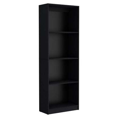7 Shelf Wenge Wood Bookcase - Living Room Storage