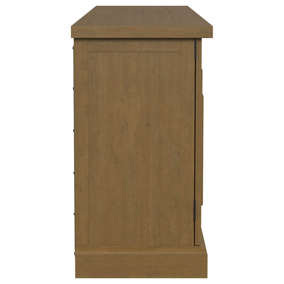 Allende Rustic Honey 4-door Sideboard - Farmhouse Dining Storage