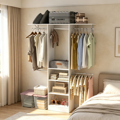 White 60 Inch Dresser - Modern Bedroom Storage
