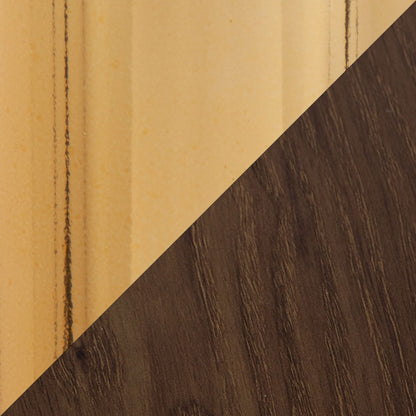 Walnut Metal Dining Table for Dining Room Seating