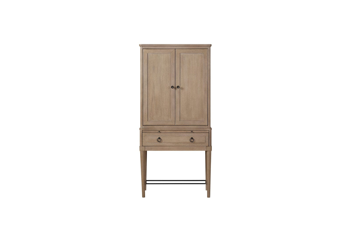 Bar Cabinet in Sand - Storage & Wine Display