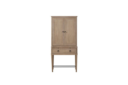 Bar Cabinet in Sand - Storage & Wine Display