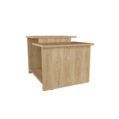 Sedalia Coffe Table - Beige Engineered Wood, Living Room Storage