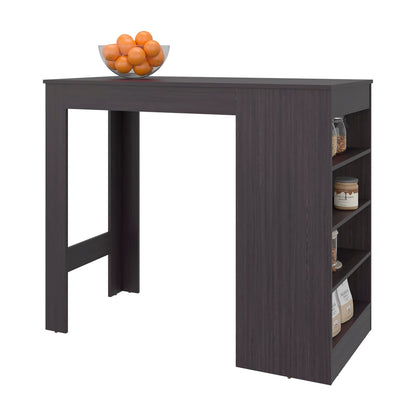 Luna Modern Kitchen Island - Wenge, 40-55in for Dining Room