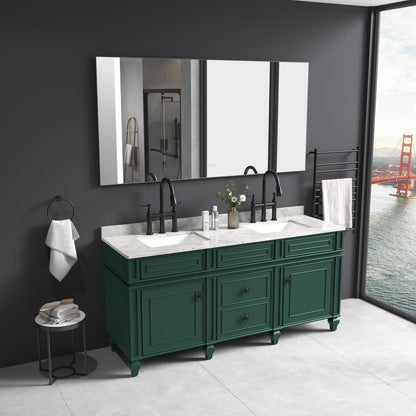 Gunmetal Aluminium LED Vanity Mirror with Lights for Bathroom