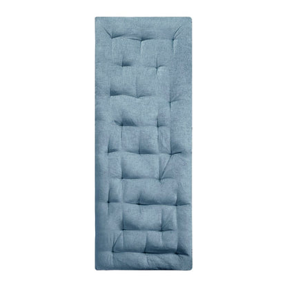 Aqua Poly Chenille Lounge Pillow - 27" x 74"
