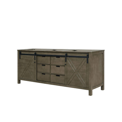 Rustic Brown 80 inch Bathroom Vanity for Bathroom Renovation