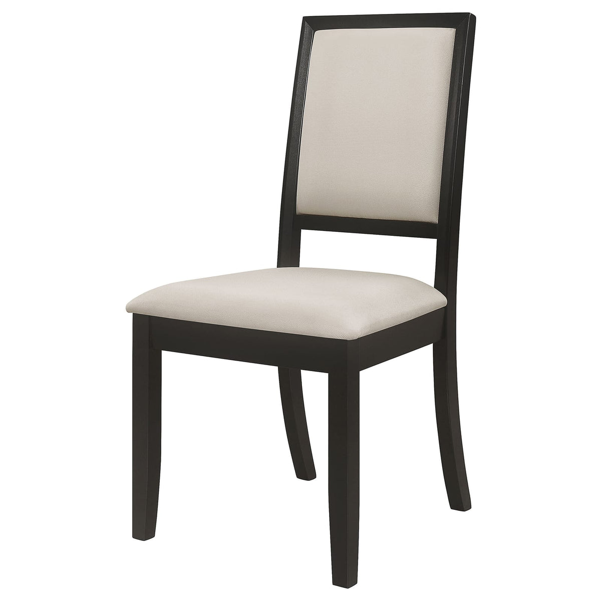 Cream Transitional Dining Chairs for Elegant Dining Room Seating