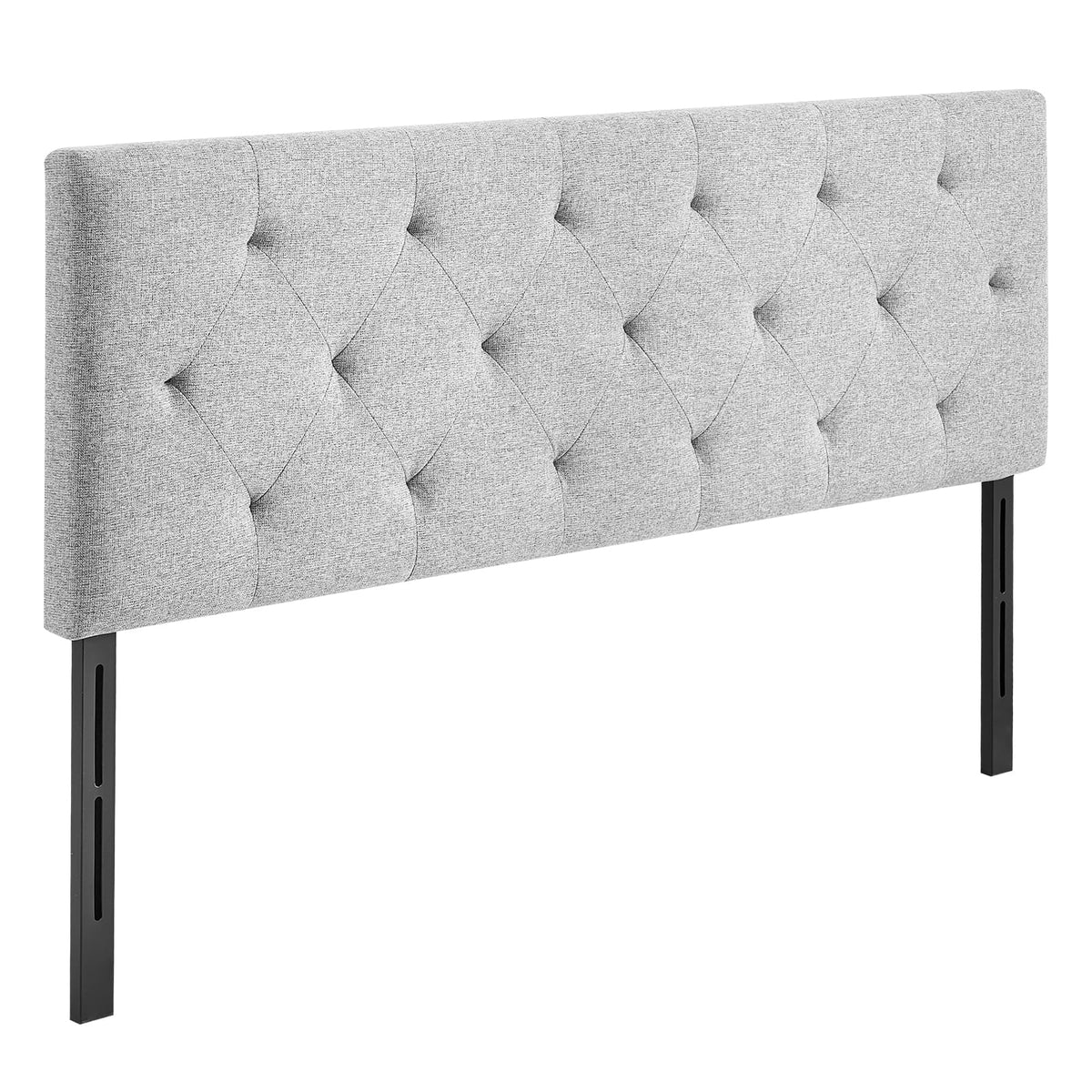 Full Size Adjustable Headboard - Light Ash Steel