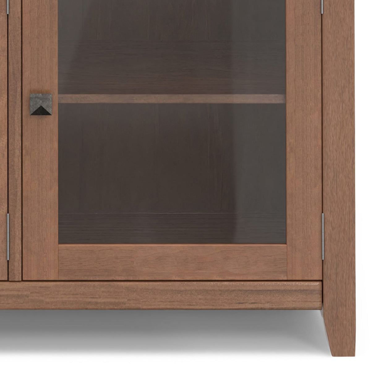 Cosmopolitan 54 Inch Wide Solid Wood Sideboard Buffet - Dark Brown