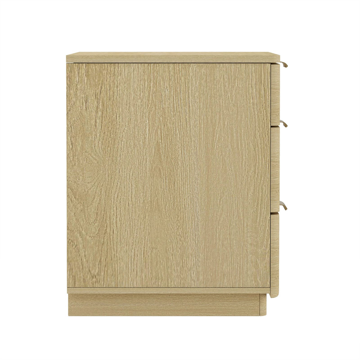 Natural Oak Nightstand - 26" Modern Design for Bedroom