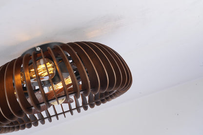 20 inch Wood Ceiling Fan Light with Remote Control for Bedroom