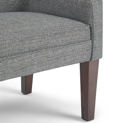 Gray Upholstered Bench - 50 Inch Wide Storage Seat