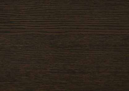 Modern Brown Wood Dining Server with 3 Cabinets and Adjustable Shelves