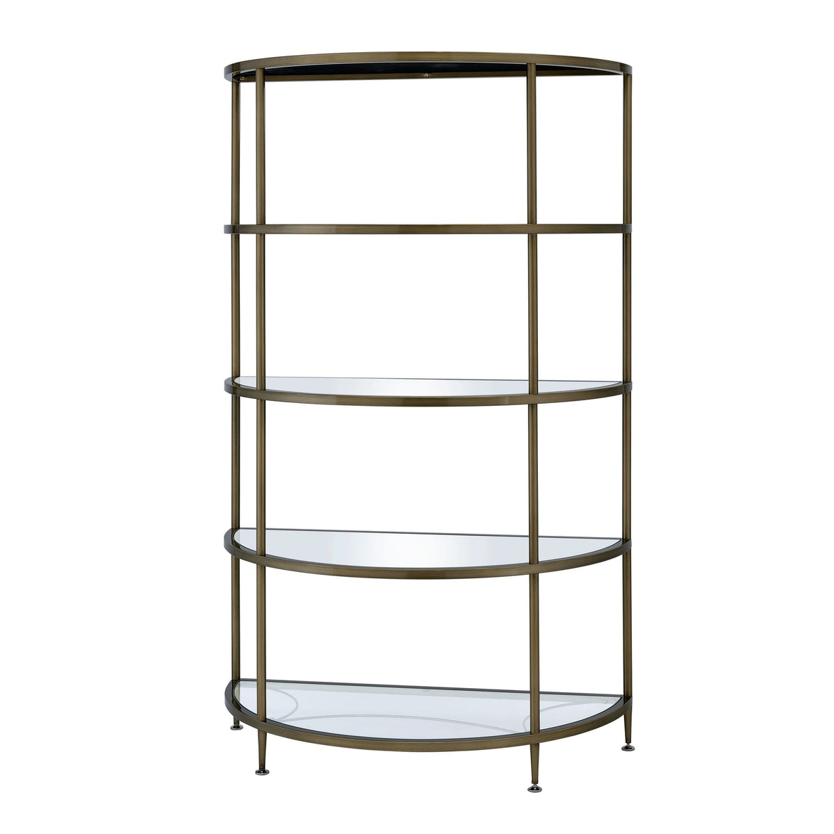 ADITYA Mirrored RACK - 5 Tier Shelves Display Unit