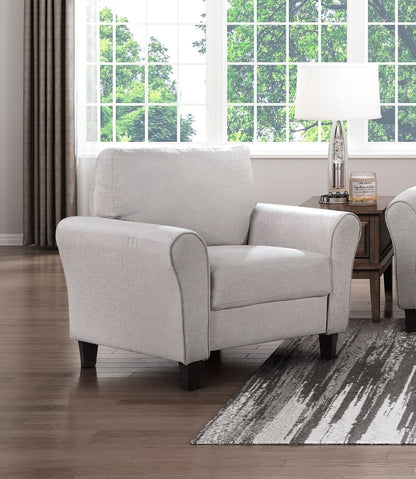 Desert Sand Fabric Accent Chair - 37" Primary Living Space
