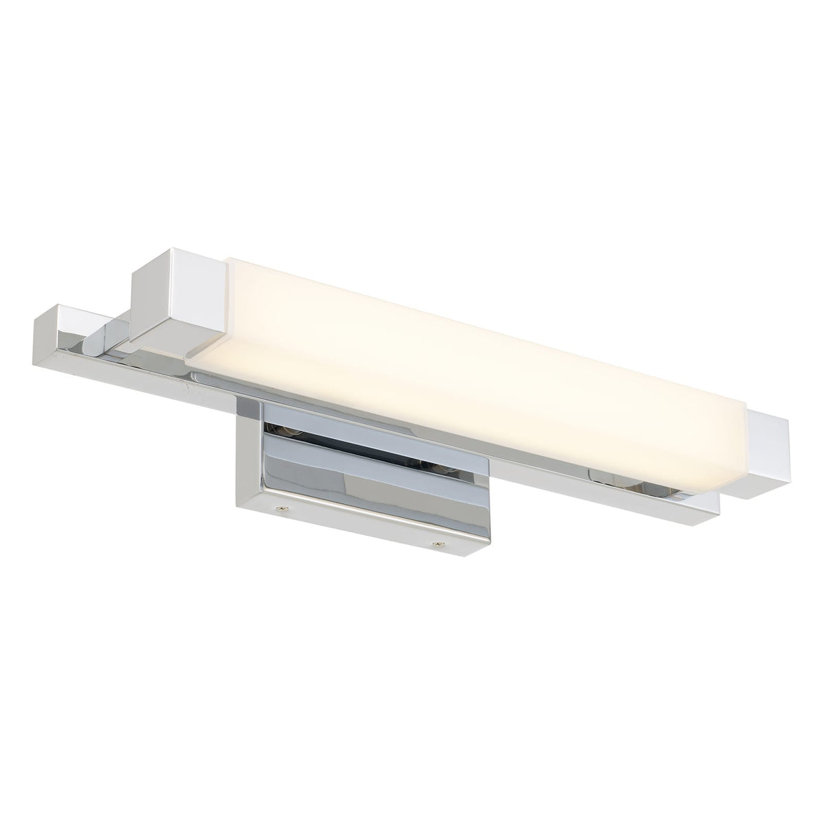 Chrome Integrated LED Bathroom Vanity Light Bar - 20 Inch