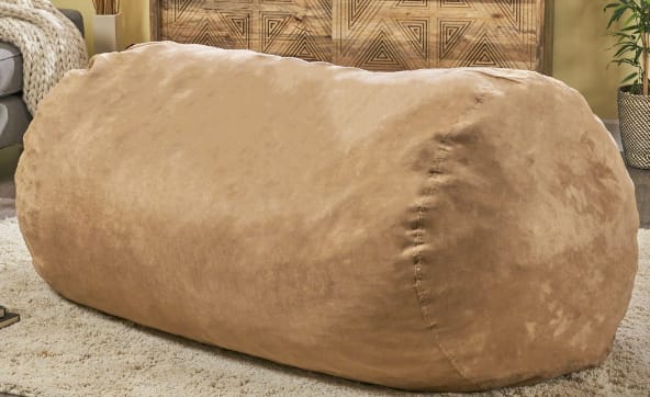 Tuscany Microfiber Bean Bag Chair - 85" Cylinder