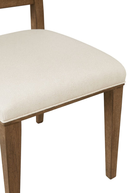 Wood Arch Back Chair - Cocoa/White Sand (Set of 2)