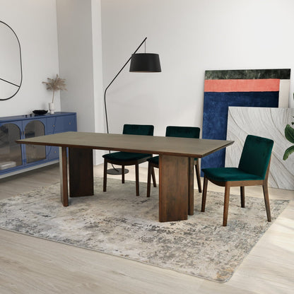 Walnut Solid Wood Dining Table for Modern Dining Room