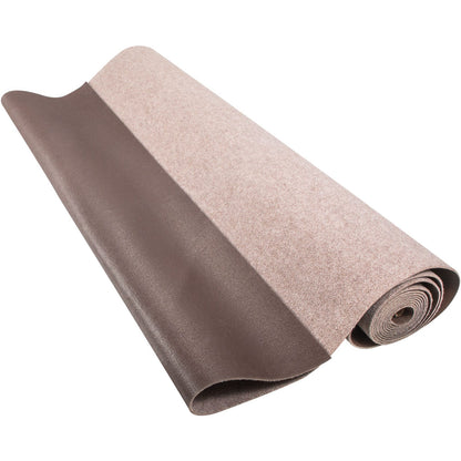 6 ft x 23 ft Light Brown Polyester Boat Carpet - Marine Grade
