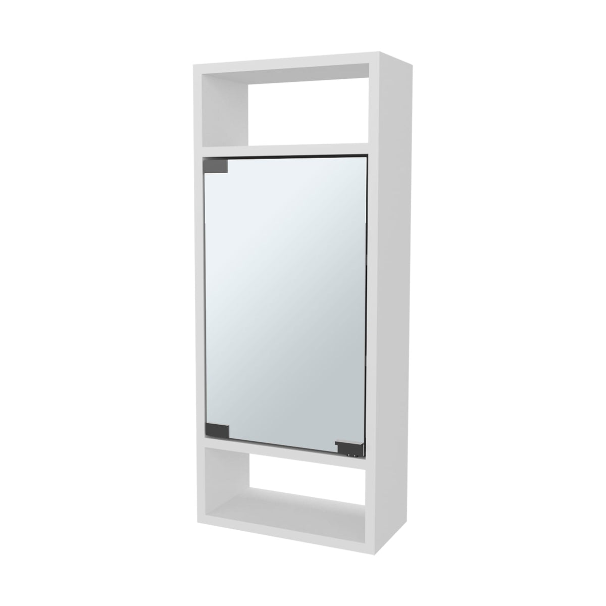 Modern Wall-Mounted Bathroom Cabinet with Mirror Storage