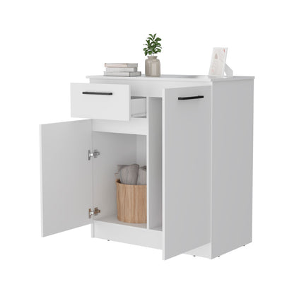 White Bedroom Dresser - 36" Wide Storage Chest