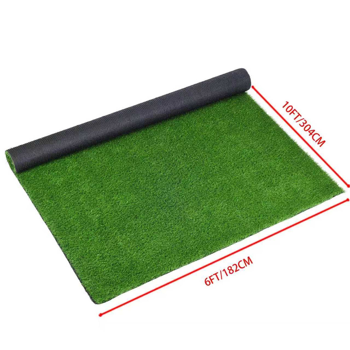 Realistic Green Artificial Grass Runner for Garden Patio Decor