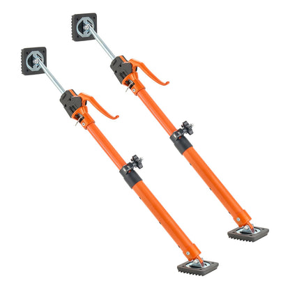2-Pack Adjustable Cabinet Support Pole - 18.9-29.5 Inch Steel Jack