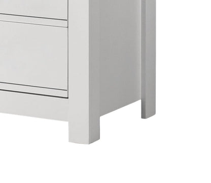 Cassini 31" White 5-Drawer Chest - Durable Storage Dresser