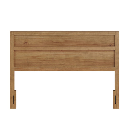 Maddox Modern Wood Panel Queen Headboard - Brown