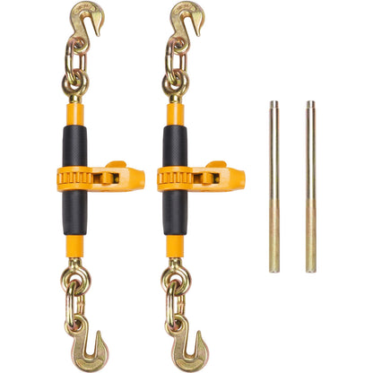 Heavy Duty Chain Binder - 12000 lb Load Capacity Yellow Steel