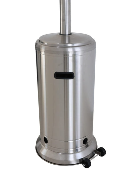46000 BTU Stainless Steel Patio Heater - Steel Gray