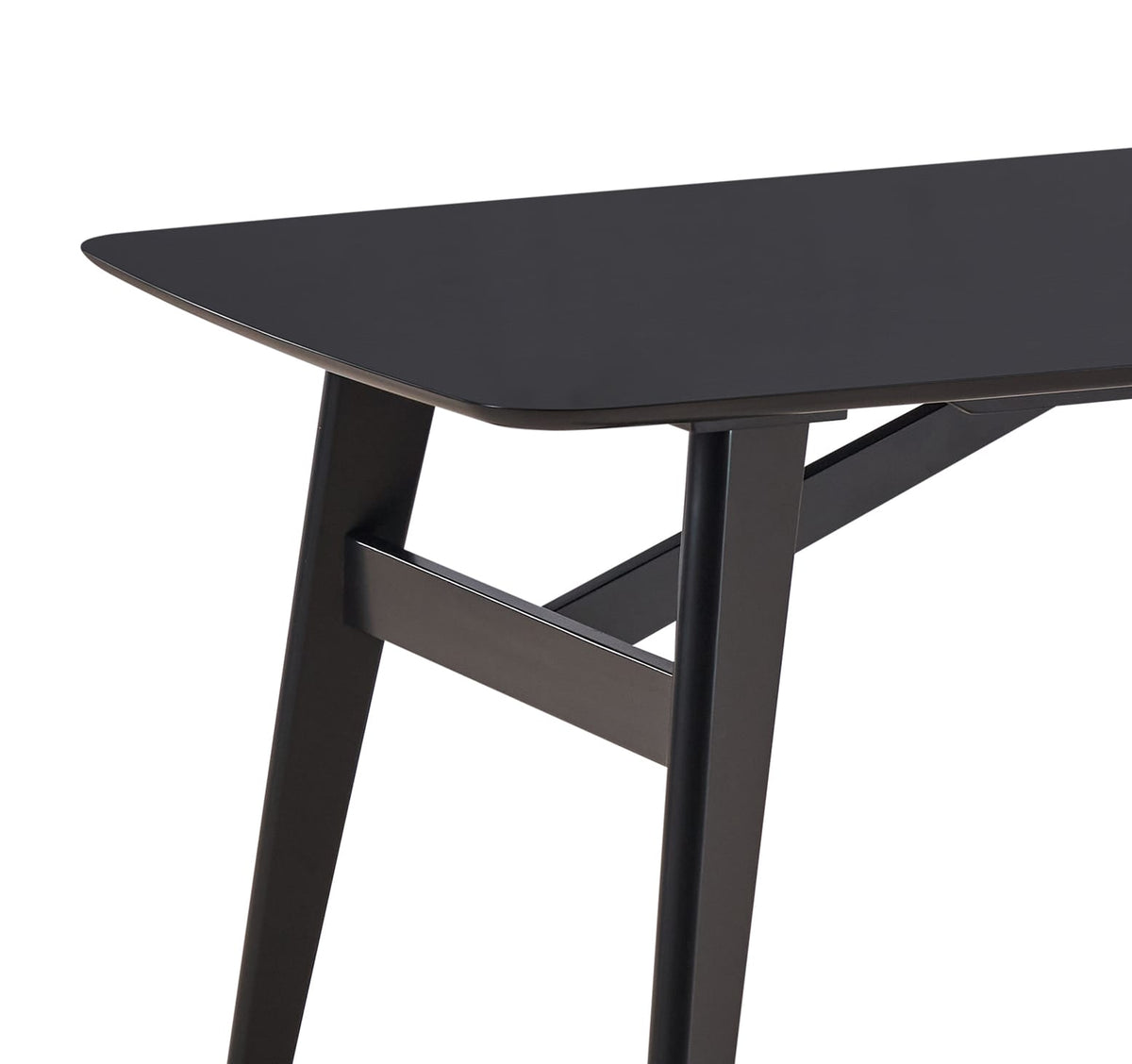 Black Finish Dining Table - 35" x 71" for Dining Room
