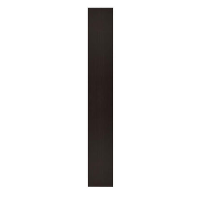 Rectangular 8-Shelf Bookcase - Cappuccino Finish