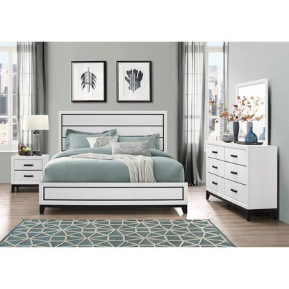 MIRAGE White Dresser - Modern Bedroom Storage