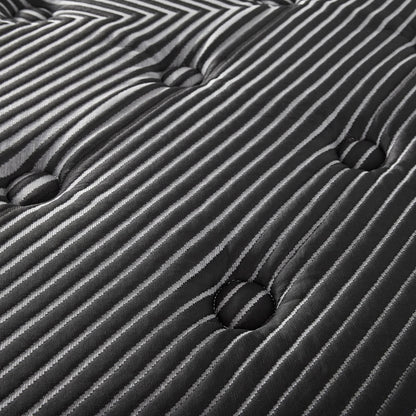 Twin Size Black Foam Spring Mattress - Cooling Comfort