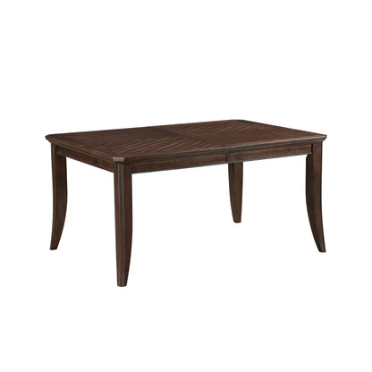 Cherry Wood Dining Table Set - Seats 4 with Extension