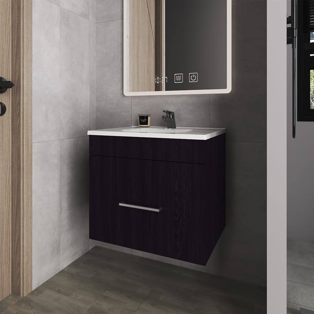 Arequipa Hatta Batroom Vanity - Black, Bathroom Vanities