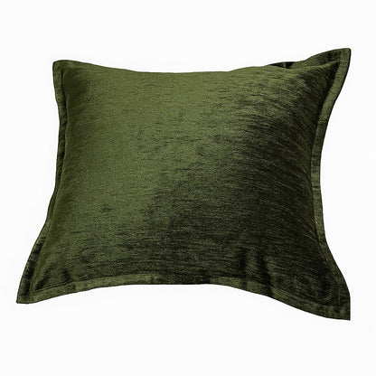 Homey COZY Velvet Throw Pillow Deep Forest Green with Luxe Shine & Rich Texture