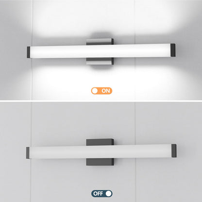 Black Iron Vanity Light - 24.8" Bathroom Light Fixture